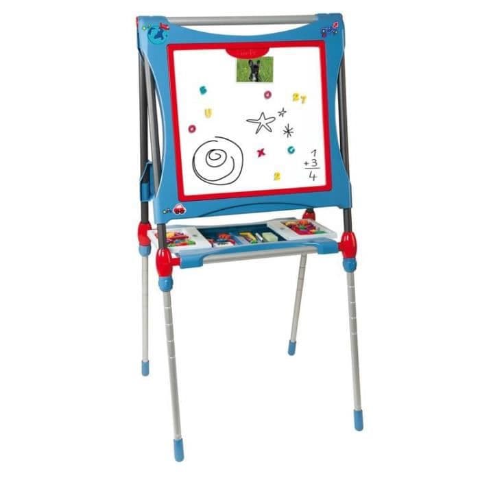 SMOBY Evolutivt bord dobbelt sidet + 80 acs - blå