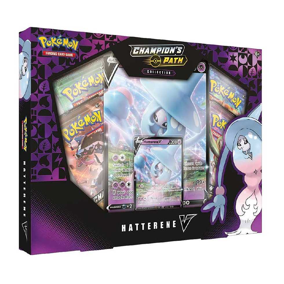Pokemon Champions Path Hatterene V Box