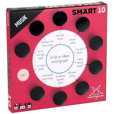 Peliko Smart10 Frågekort Musik