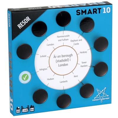 Peliko Smart10 Frågekort Resor