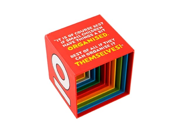 Pippi Langstrømpe - Stacking cubes