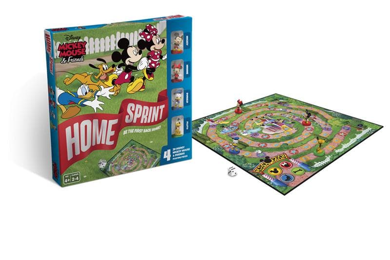 Mickey & Friends Home Sprint Goose Game Spel
