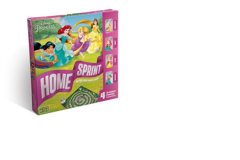 Prinsesse Home Sprint Goose Game Spel