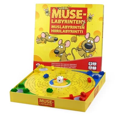 DANSPIL Muselabyrinten- Familjespel