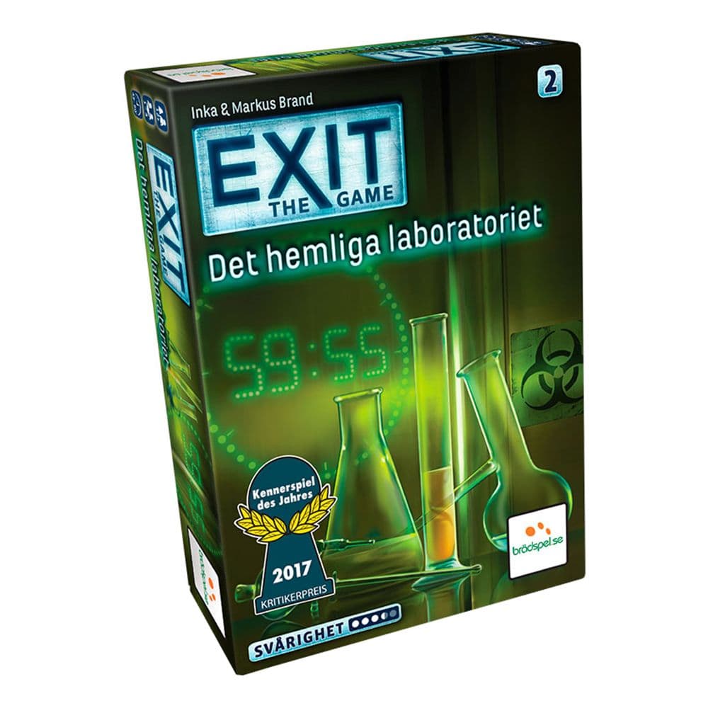 EXIT 2: Det Hemliga Laboratoriet Peli
