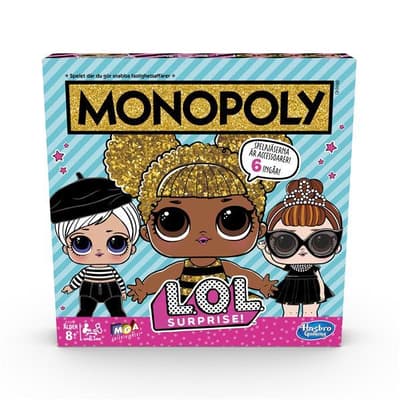 Monopoly L.O.L. Surprise (SE)- Familjespel