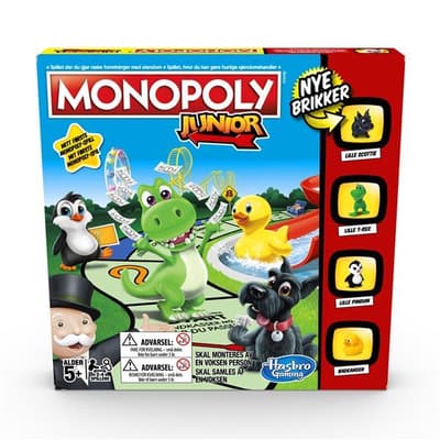 Monopoly Junior (DK/NO)- Familjespel