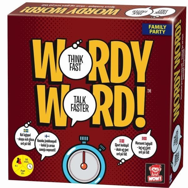 Wordy Word! SE, FI, DK, NO- Sällskapspel
