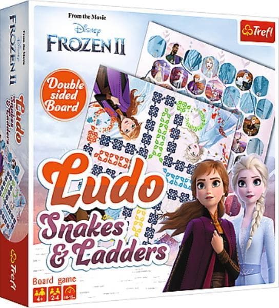 Ludo game Snakes and ladders Disney FROZEN 2 01756 Trefl