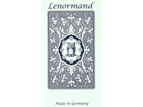 Cartamundi Blue Blue Owl Premium Edition Silver Foil Oracle-orakelkort
