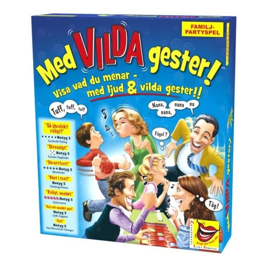 Med vilda gester