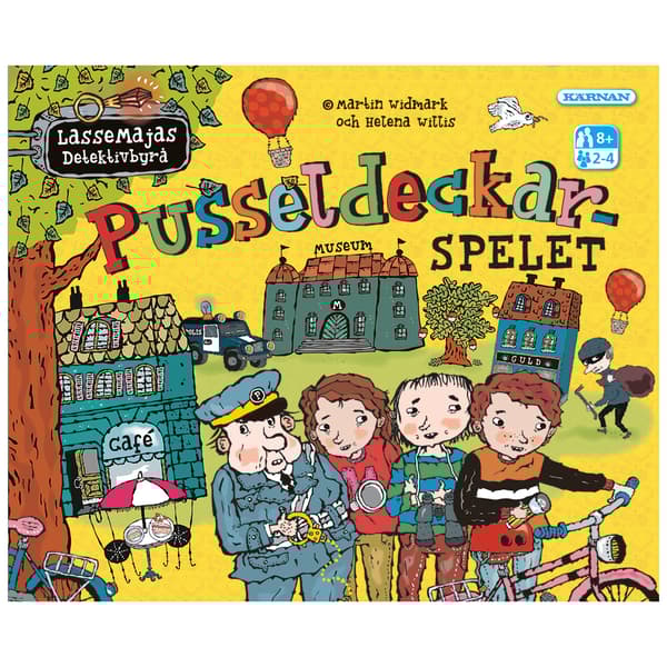 LasseMajas Detektivbyrå Pusseldeckar-spelet