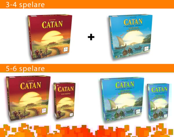 Catan: Sjöfarare 5-6 spelare (Exp.)