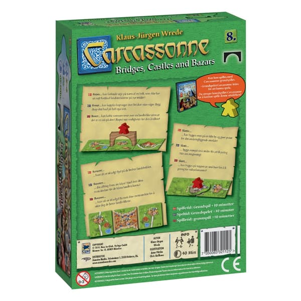 Carcassonne: Bridges, Castles, & Bazaars (Exp.) (Swe.)