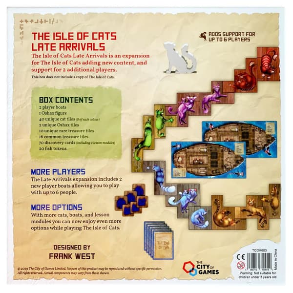 The Isle of Cats: Late Arrivals (Exp)