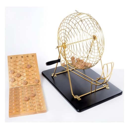Bingo Set Silver