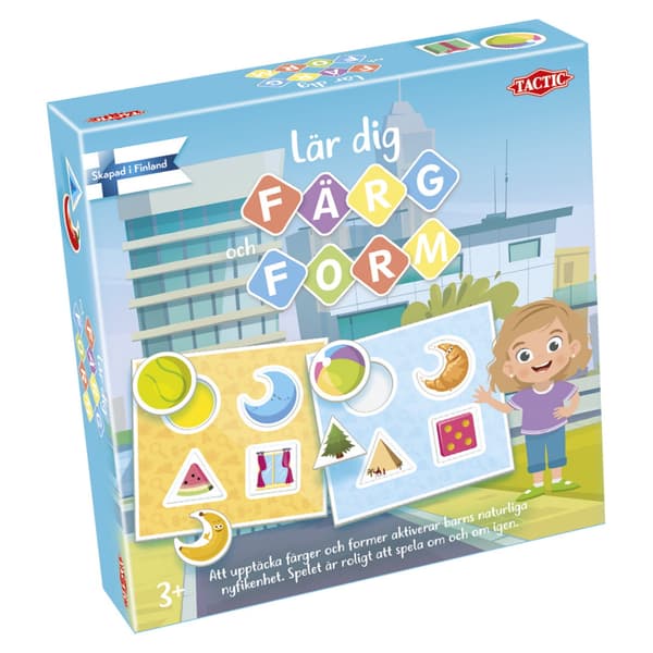 Lär dig färg och form