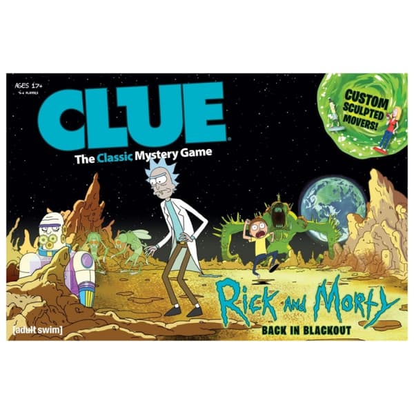 Rick and Morty Cluedo: Back in blackout