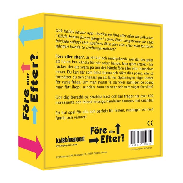 Före eller efter