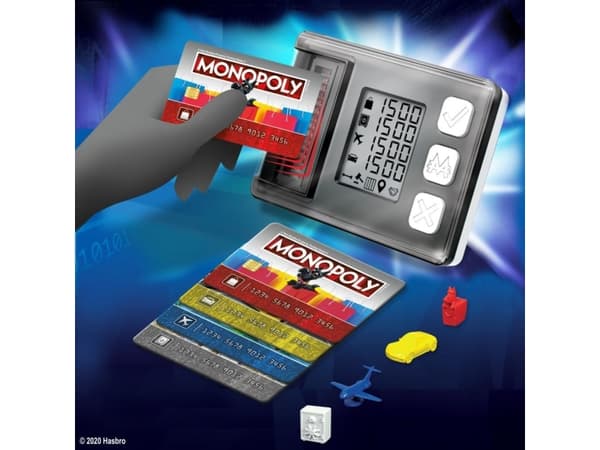 Hasbro Gaming Monopoly Super Electronic Banking, Brettspill, Pedagogisk, 8 år, Familiespill