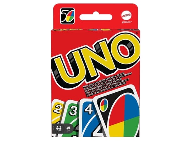 Games UNO, Kort Spill, Shedding, 7 år, Familiespill