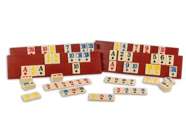 Tactic Deluxe Rummy board game