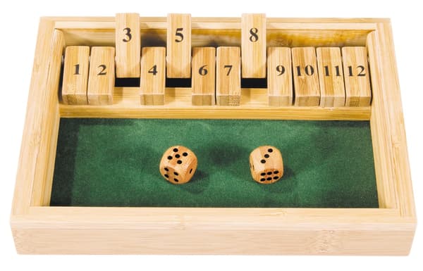 Shut the Box Spel Fridolin