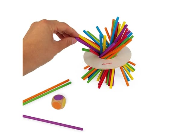 JANOD Game of Skill - Crazy Sticks (wood), Puu, Ranska, 158 mm, 40 mm, 250 mm, 1 kpl