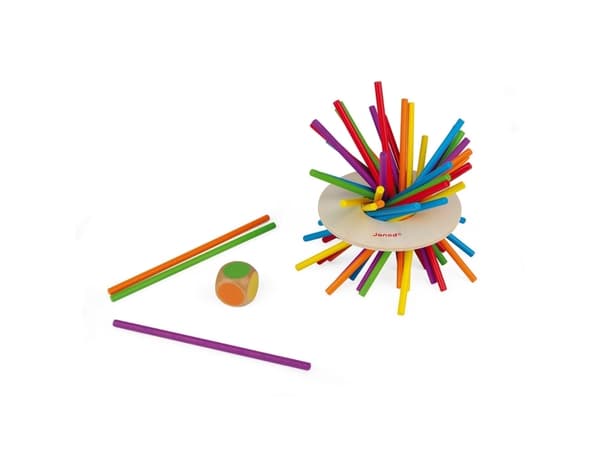 JANOD Game of Skill - Crazy Sticks (wood), Puu, Ranska, 158 mm, 40 mm, 250 mm, 1 kpl