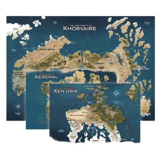 Dungeons & Dragons: Eberron Map Set