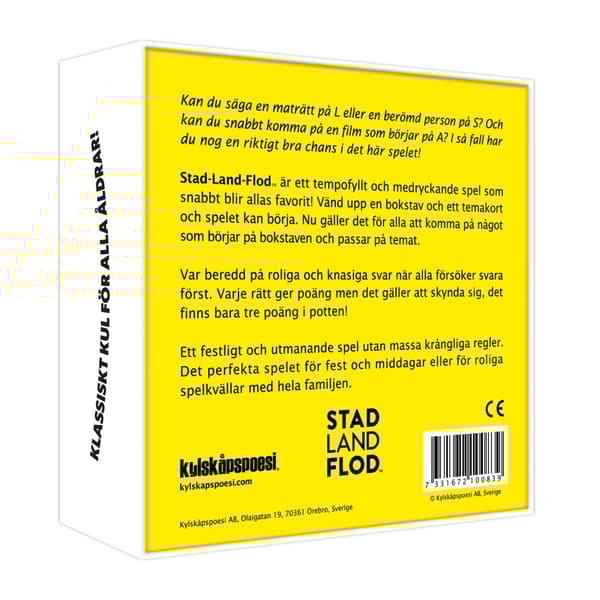 Stad Land Flod - Kortspelet