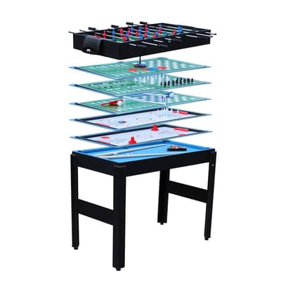 Multispelbord 12-i-1 90 x 50 x 124 cm NORDIC Games
