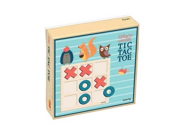 Puzzle Game, Circle and Cross, Little Woodies