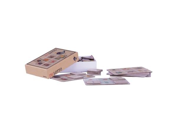 Lotto Board Game for Kids Little Woodies