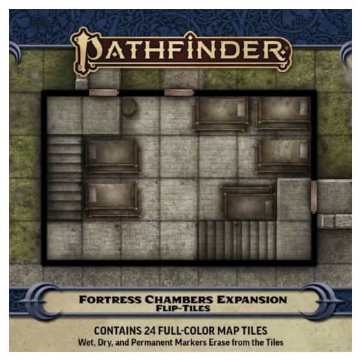 Pathfinder RPG: Flip-Tiles - Fortress Chambers Expansion