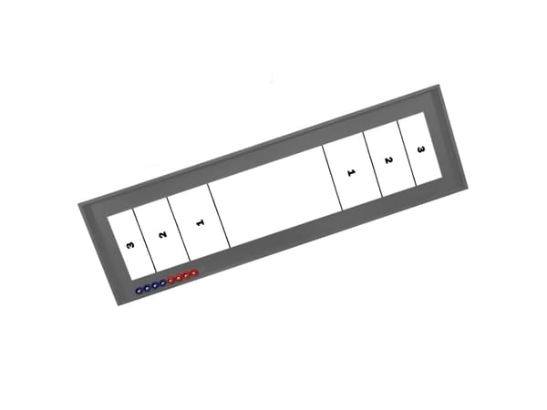 2-i-1 shuffleboard/curling NORDIC Games (809-060)