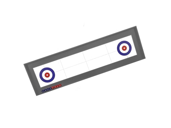 2-i-1 shuffleboard/curling NORDIC Games (809-060)