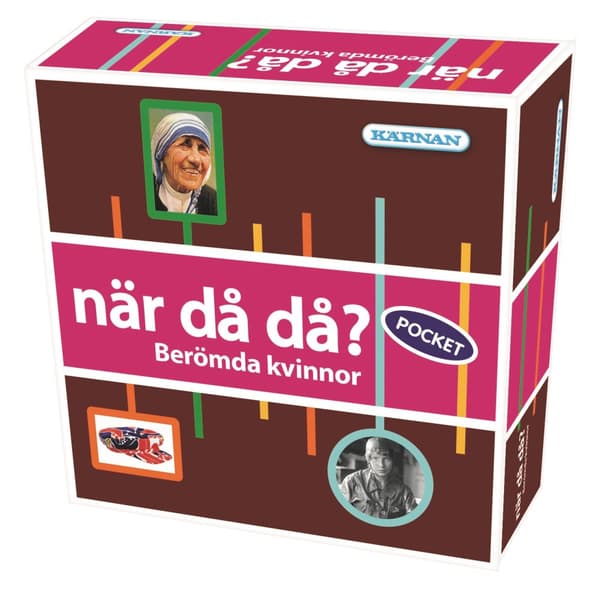 När då då? Berömda Kvinnor Spel Pocketversion (SE)