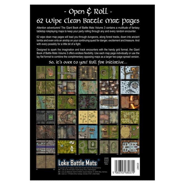 Giant Book of Battle Mats - Volume 3
