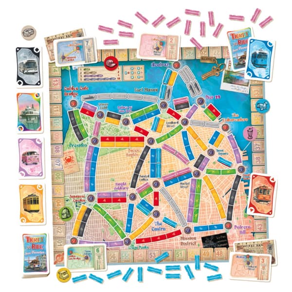 Ticket to Ride: San Francisco (DK)