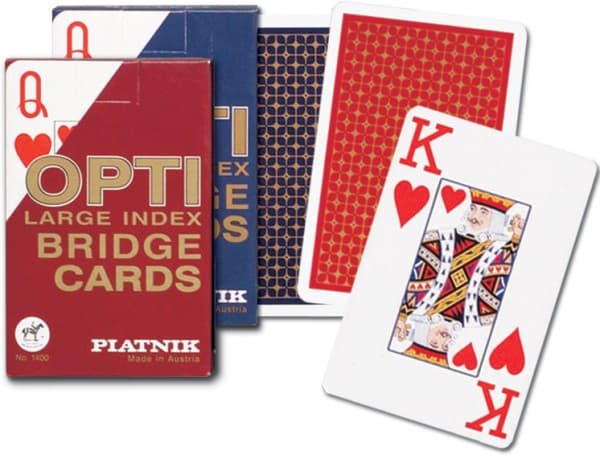 Kortit yksipakkaiset 55 arkkia Opti bridge