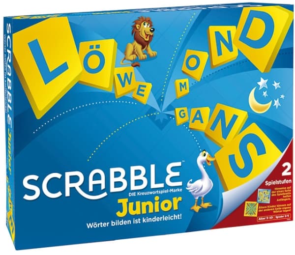 Games Scrabble Junior, Brettspill, Ord, 5 år