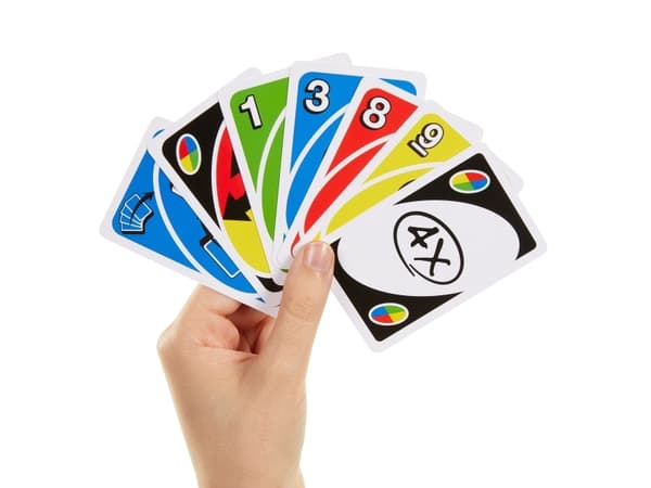 Games UNO Extreme, Korttipeli, Eroon korteista -peli, 7 vuosi/vuosia, Perhepeli