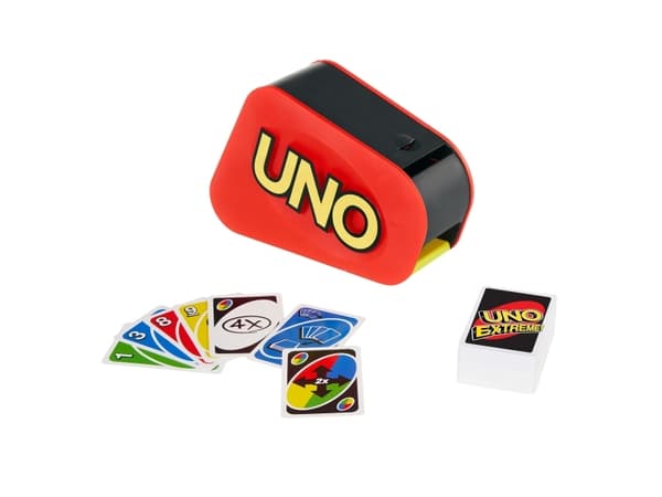 Games UNO Extreme, Korttipeli, Eroon korteista -peli, 7 vuosi/vuosia, Perhepeli