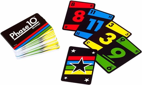 Games Phase 10, Brädspel, Strategi, 7 År, Familjespel
