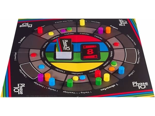 Games Phase 10, Brädspel, Strategi, 7 År, Familjespel