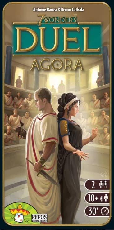 7 Wonders Duel: Agora (Expansion) (SE/FI/NO/DK)