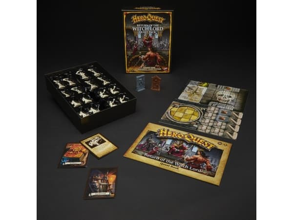 Hasbro Gaming Avalon Hill HeroQuest Return of the Witch Lord, Tillägg till brädspel, Taktik, 14 År