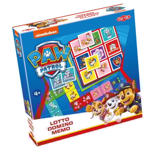 Paw Patrol - Lotto, Domino, Memo