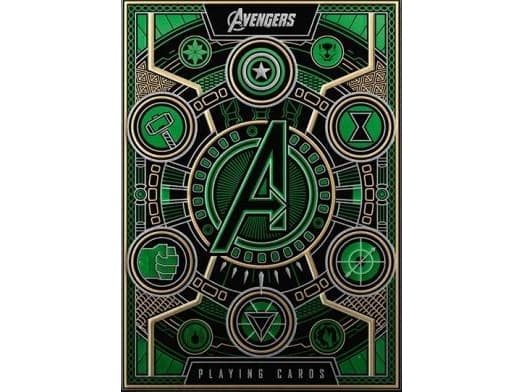 Avengers kortlek grön